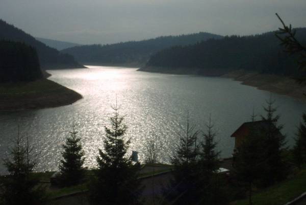 a mountain lake in Apuseni Mountain (western Romania)